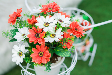 flowers bouquet arrange for decoration in homeの写真素材