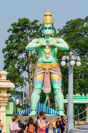 BATU CAVES, MALAYSIA - OCT 2014 : Thaipusam at Batu Caves temple, Malaysia on October 26, 2014. Thaipusam is a Hindu festival on the full moon in the Tamil month of Thai.のeditorial素材