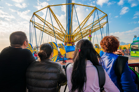 HONG KONG - DECEMBER 14, Ocean Park Hong Kong, Ocean Park is a marine mammal park, oceanarium,...