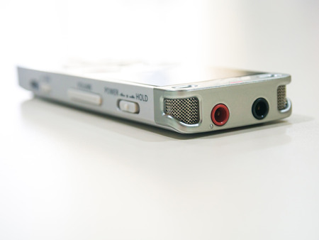 Dictaphone close up in meeting room, Business meeting conceptの写真素材