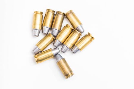 bullet ammo isolated on white