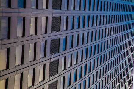 Modern office building skyscraper in business district of Tokyo, Japan