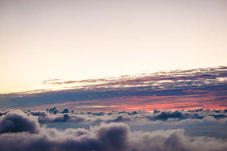 Morning sunrise sky with cloud fresh air concept nature background