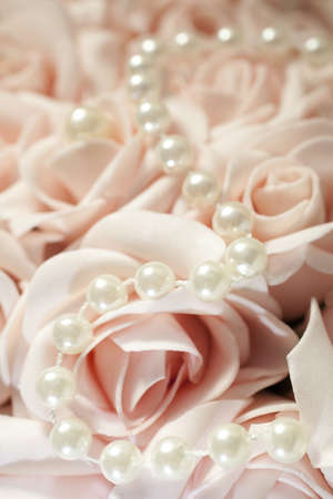 bouquet of roses and freesiasの写真素材