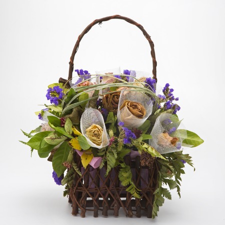 Beautiful dried flowersの写真素材