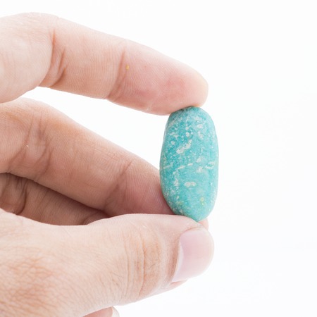 Rocks, minerals, gems, white background.