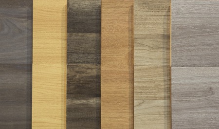 Wood color guide samples of wood choiceの写真素材