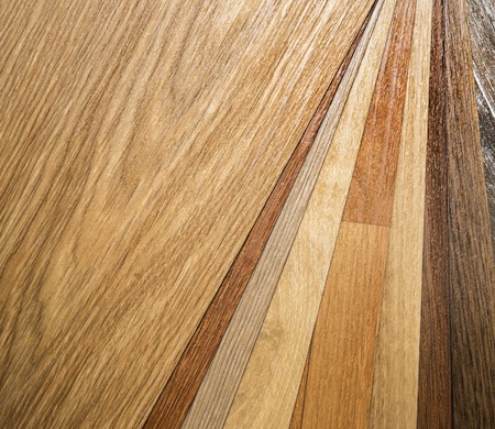 Wood color guide samples of wood choice