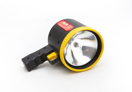 flashlight isolated on white