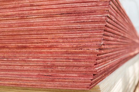 Batch of plywoodの写真素材