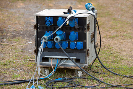 Electric control cabinet for electrical equipment