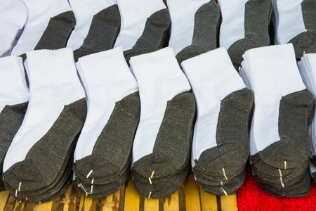Socks for saleの写真素材