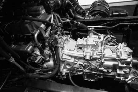 The design of the modern car engine.