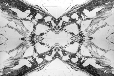 Black marble patternの写真素材