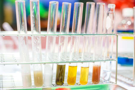 Scientific test tube simulations in the lab