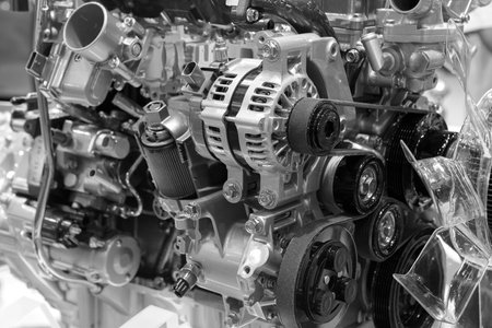 The design of the modern car engine.