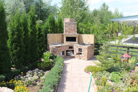 Multifunction oven for roasting meat, grilling, barbecueの写真素材