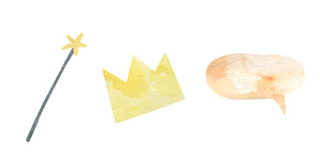 Set of stylish women's accessories. Vector illustration for design, poster, card. Fashion & Style. women clipartのイラスト素材