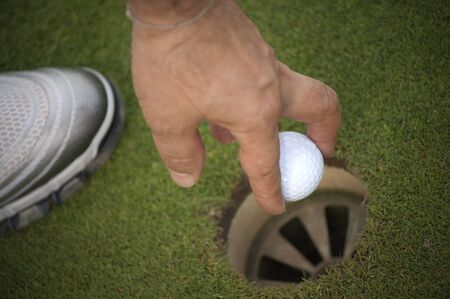 Golf, Holeの写真素材