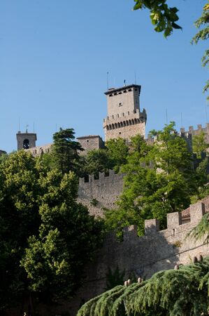 La Rocca o Guaita fortressのeditorial素材