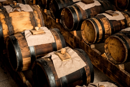 modena balsamic vinegar barrels for storing and aging