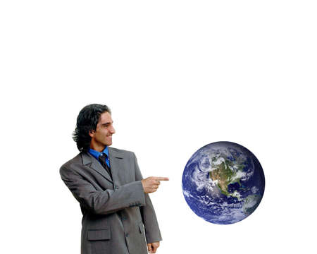 business and globe