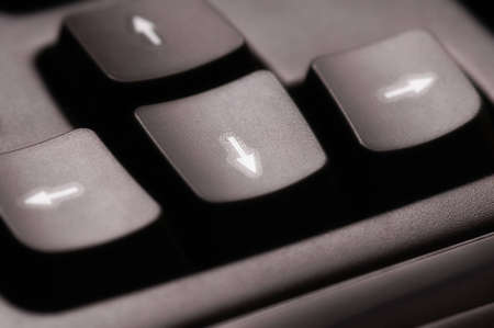 keys on a keyboardの写真素材