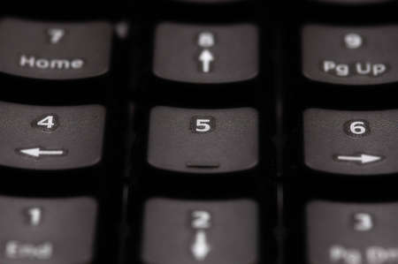 keys on a keyboardの写真素材