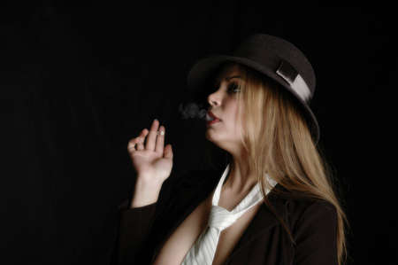 woman's portraitの写真素材