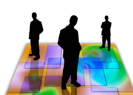 business team seriesの写真素材