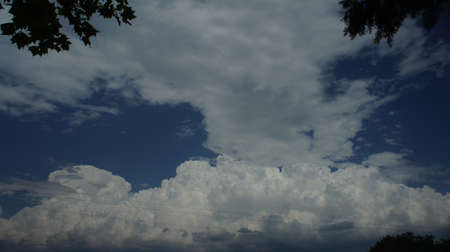 storm clouds make their appearance in the Thessalian plate Greece in July 
July  19th 2021 Greeceの写真素材