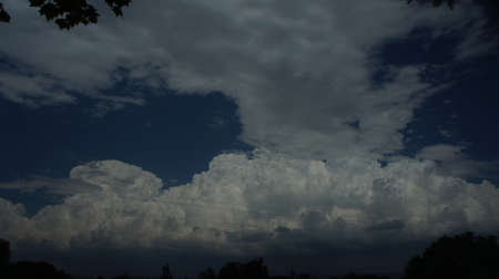 storm clouds make their appearance in the Thessalian plate Greece in July 
July  19th 2021 Greeceの写真素材