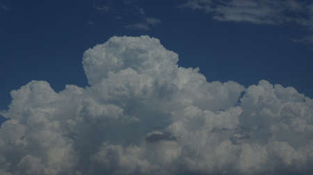 storm clouds make their appearance in the Thessalian plate Greece in July 
July  19th 2021 Greeceの写真素材