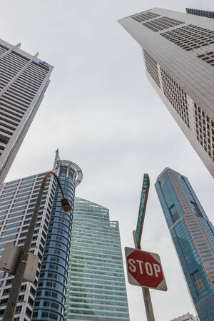 Tower cityscapeのeditorial素材