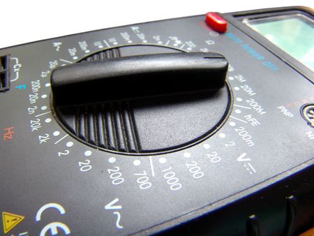 An electrical tester function selector