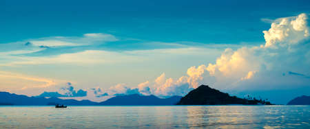 seascape in panorama