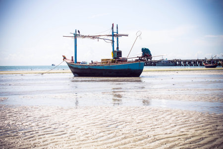 Fisherman Boatの写真素材