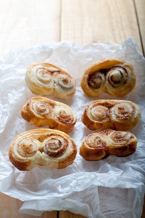 Delicious cinnamon cookiesの写真素材