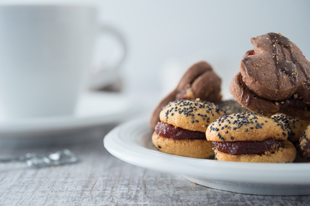 Sweet homemade cookiesの写真素材