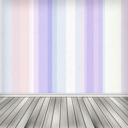 Empty room, interior with wallpaper. High resolution texture background.の写真素材