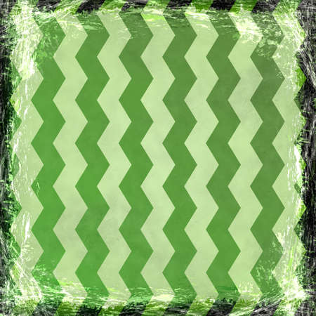 Green grunge background. Old abstract vintage texture with frame and border.の写真素材