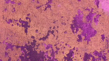Vintage wall with peeling plaster old texture background