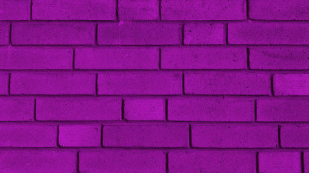 Pink new brick wall texture backgroundの写真素材