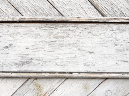 Boards wood composition with copy space. Planks texture background.の写真素材
