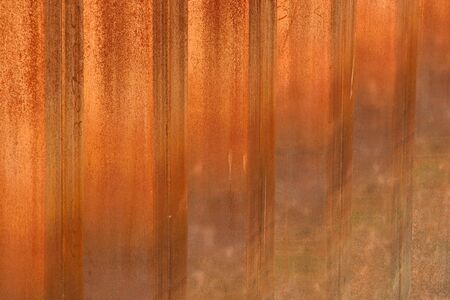Photo of the East Mooring Basin jetty wall in Astoria, Oregonの写真素材