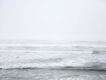 Abstract photo of the surf of the Pacific Ocean.の写真素材