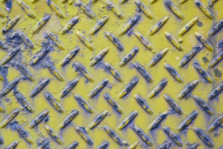 surface of the yellow steel is rust. の写真素材