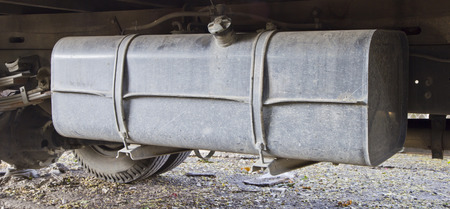 Shot of Fuel tank trucks の写真素材
