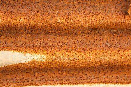 Corrosion that occurs with zincの写真素材