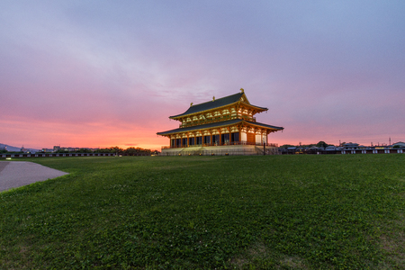 Heijo Palace , Nara, Japanのeditorial素材